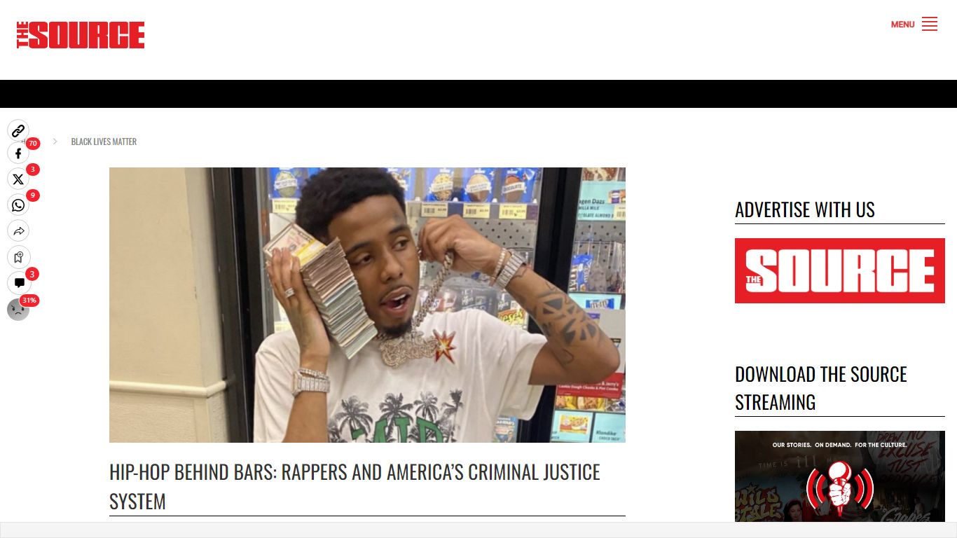 Hip-Hop Behind Bars: Rappers and America’s Criminal Justice System