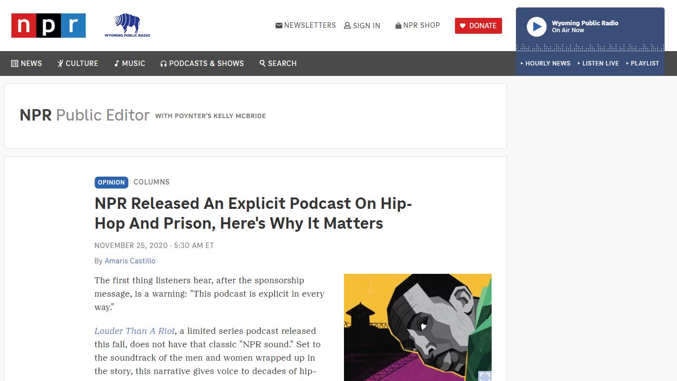 Documenting the Connection Between Mass Incarceration and Rap ... - NPR