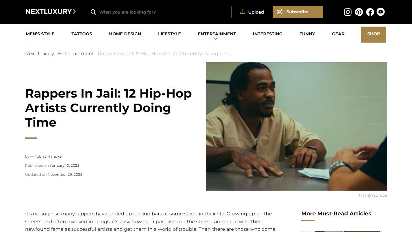 Rappers In Jail: 12 Hip-Hop Artists Currently Doing Time
